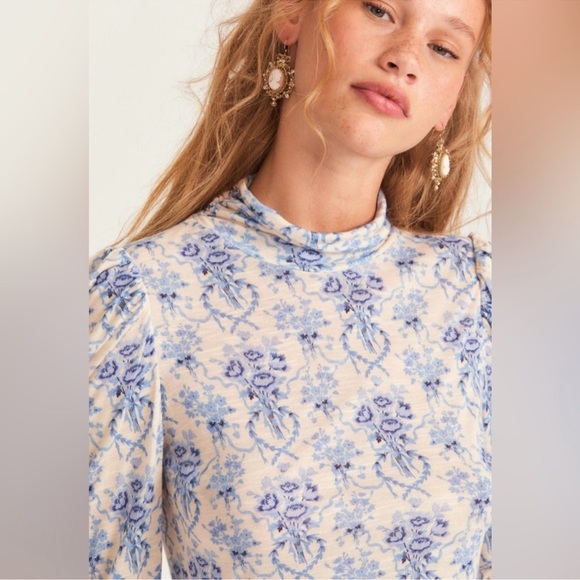 Trade/sell Loveshackfancy Vienna Top xsmall EUC🦄🌈🌺 - Picture 4 of 5